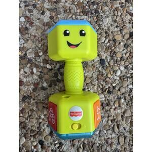 Fisher-Price Dumbbell Rattle Toy